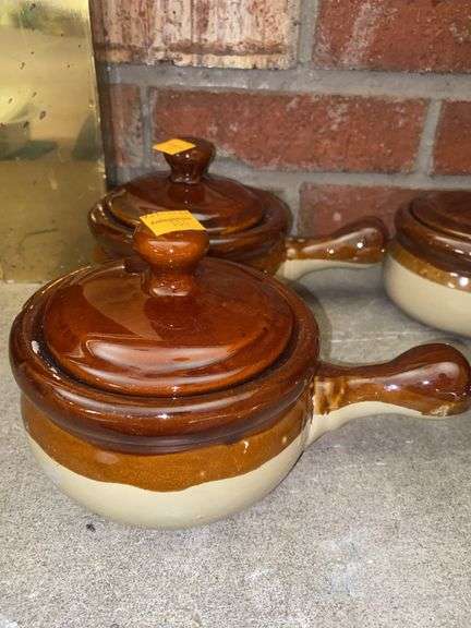 (4) Ceramic Soup Bowls