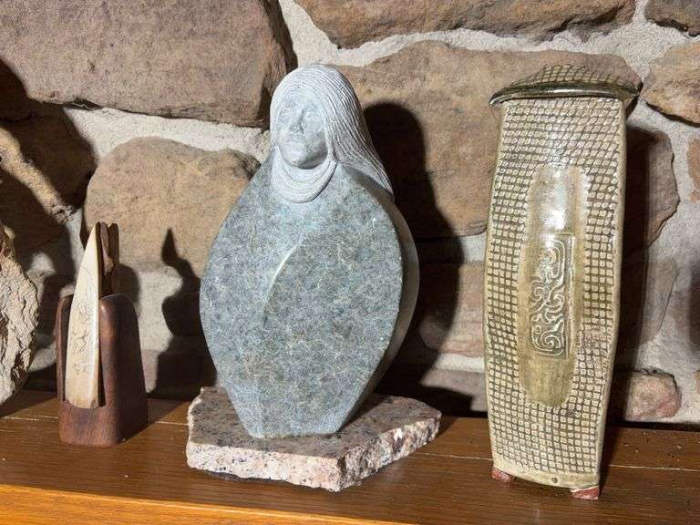 Decorative mantel pieces - figurines, rocks, and more