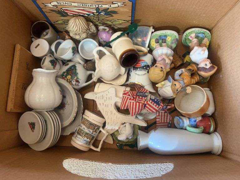 Assortment of Glassware and Decor