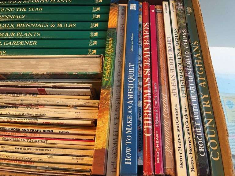 Gardening and Crafting Books and Magazines