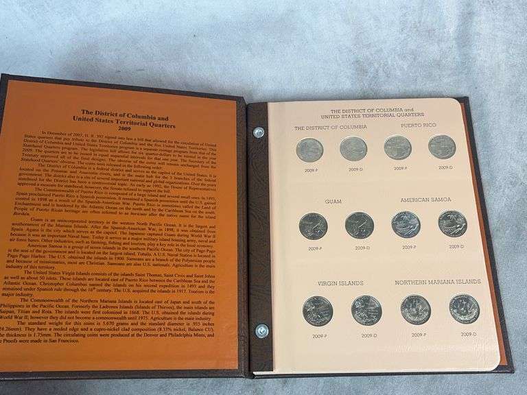 2009 District of Columbia and US Territorial Quarters ￼