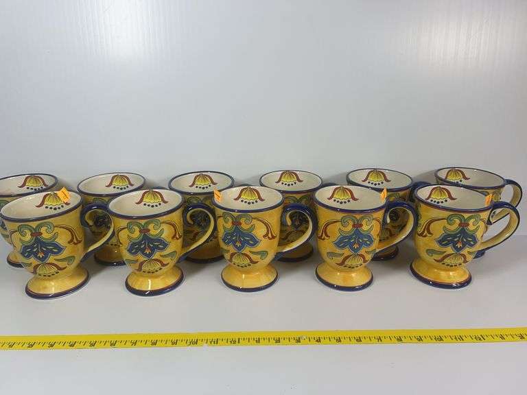 Maxcera Yellow Talavera Mugs-Made in China