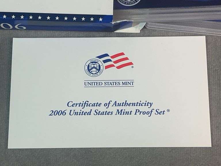 2005, 2006 United States Mint Proof Sets
