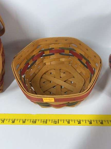 Longaberger Hostess Remembrance Basket, (2) Longaberger Baskets