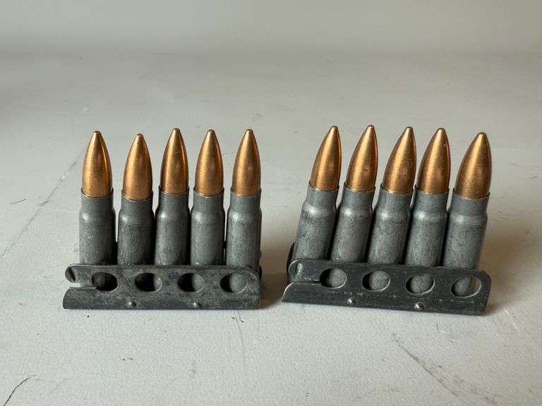 10 ROUNDS 7.62X39MM IN CLIPS