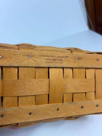 Longaberger All American Pie Basket, Longaberger Little Star Basket, Longaberger Heritage Green Smal