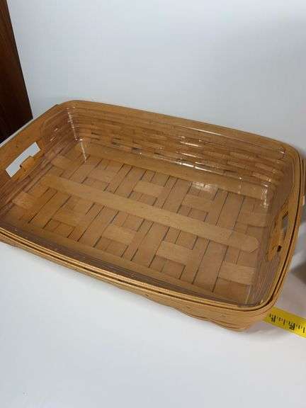 Longaberger Large Serving Tray, Longaberger Large Boardwalk Basket