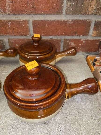 (4) Ceramic Soup Bowls