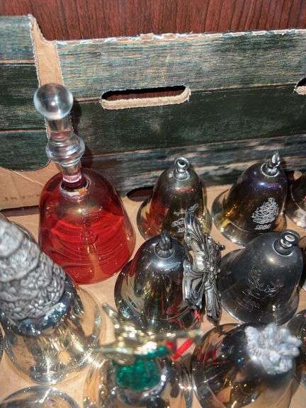 Assortment of Silver Plated Decorative Bells