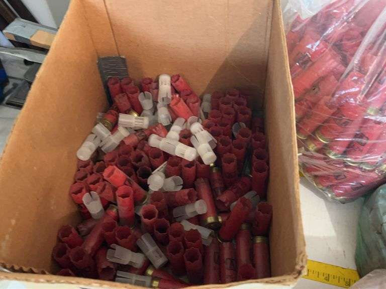 Empty 12 Gauge Shell Boxes and Casings