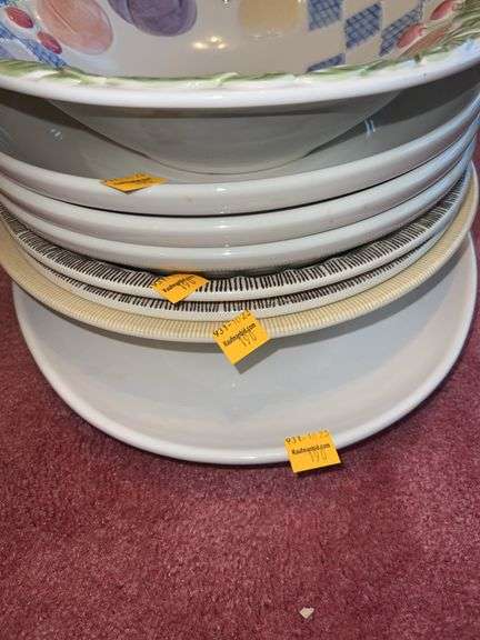 Assortment of Plates and Bowls