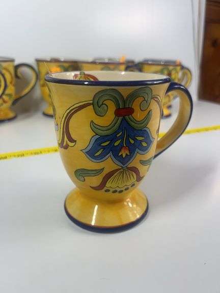 Maxcera Yellow Talavera Mugs-Made in China