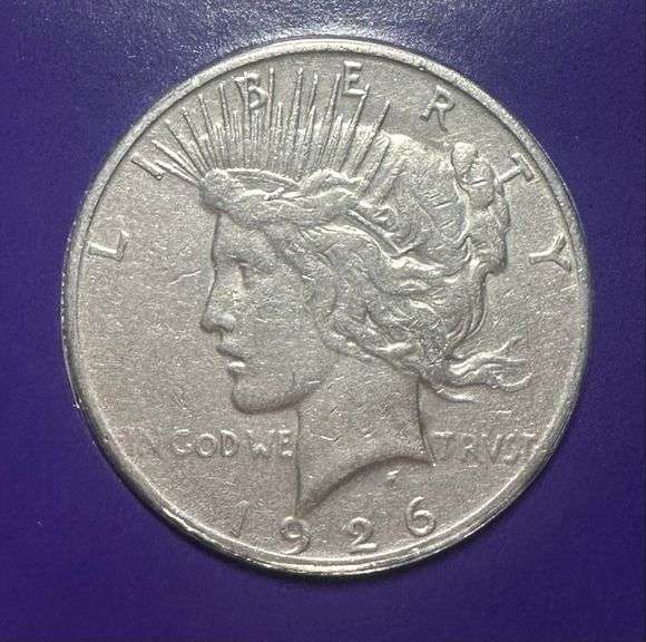 Lot of Two (2) Peace Silver Dollars with Commemorative Cards & Stamps