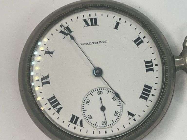 A.W.W. Co. Waltham 15 Jewel Pocket Watch