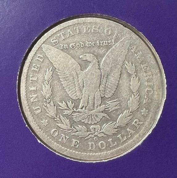 Lot of Two (2) Morgan Silver Dollars with Commemorative Cards & Stamps