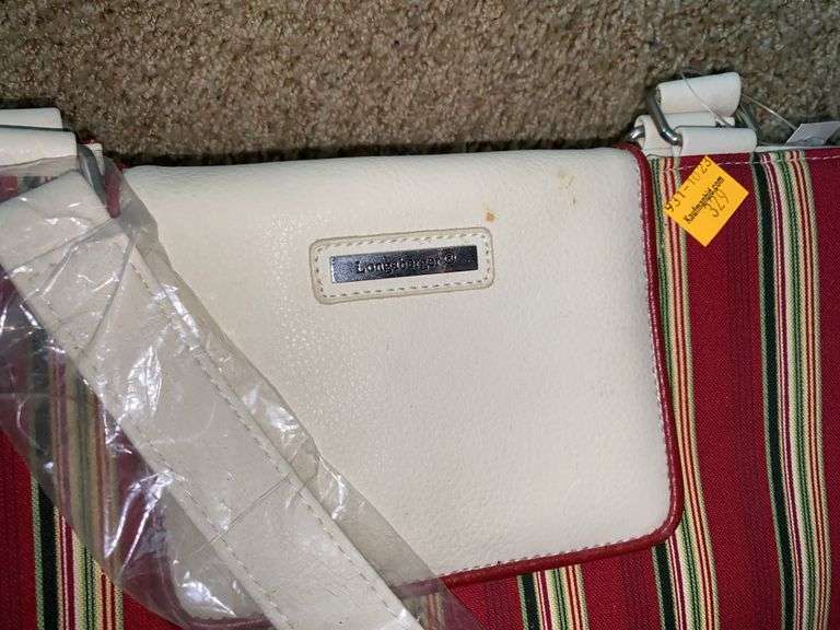 NY&C Faux Leather Handbag, Longaberger Purse, Heavy Duty Bag