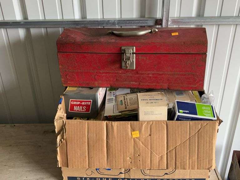 Toolbox and Assorted Hardware