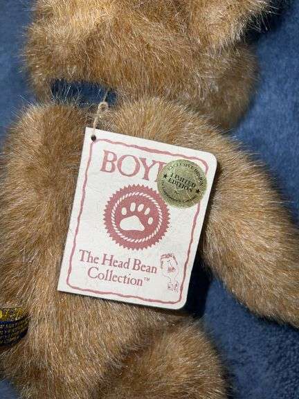 Longaberger Collectors Club 2003 Boyd Bear, Small Plush Rabbit, #1 Grandma Special Edition Boyd Bear