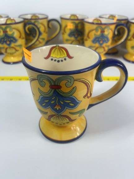 Maxcera Yellow Talavera Mugs-Made in China