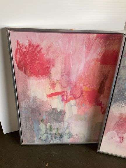 Metal Framed Wall Hanging Decor