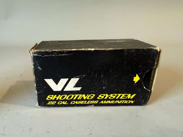 VL SHOOTING SYSTEM .22 CAL CASELESS AMMUNITION - 1000 ROUNDS