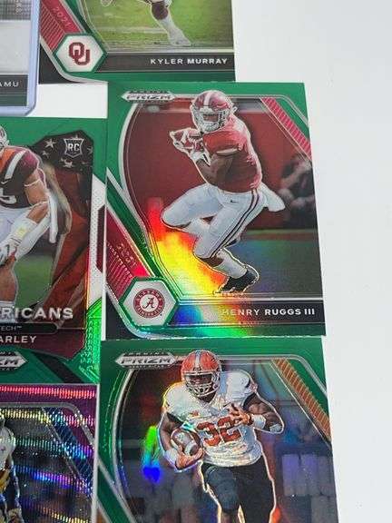 Assortment of College Football Trading Cards