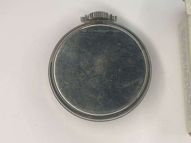 Westclox Bulls Eye Deluxe 40189 Pocket Watch