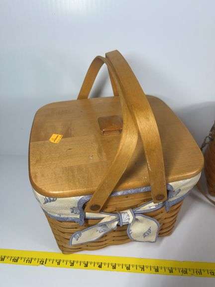 Longaberger Purse, Longaberger Beachcomber Basket