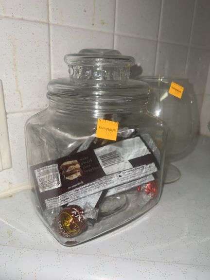 Assortment of Clear Glassware