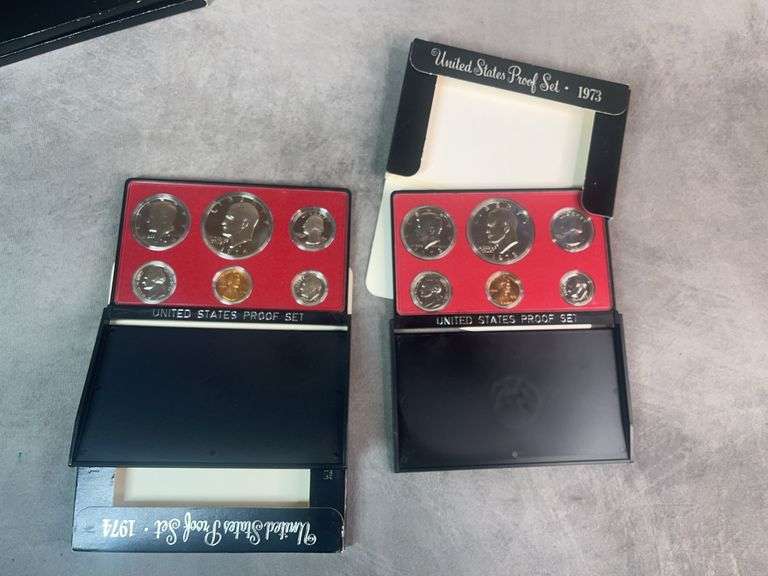 1973, 1974 United States Proof Sets
