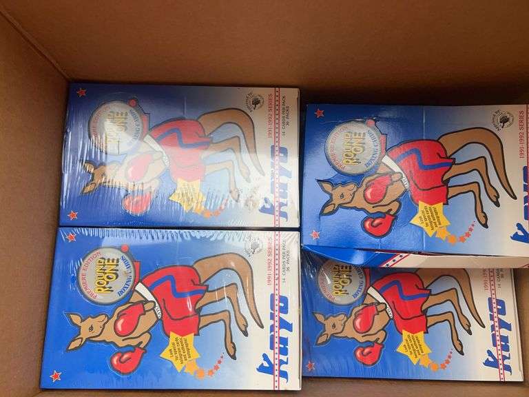 Assortment of Kayo Round One Boxing Cards