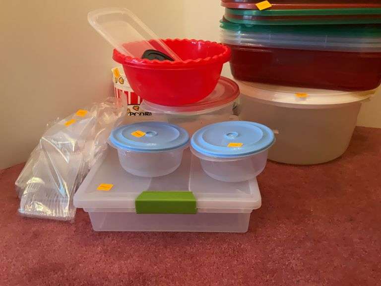 Plastic Food Storage Containers, Plastic Flatware, And More