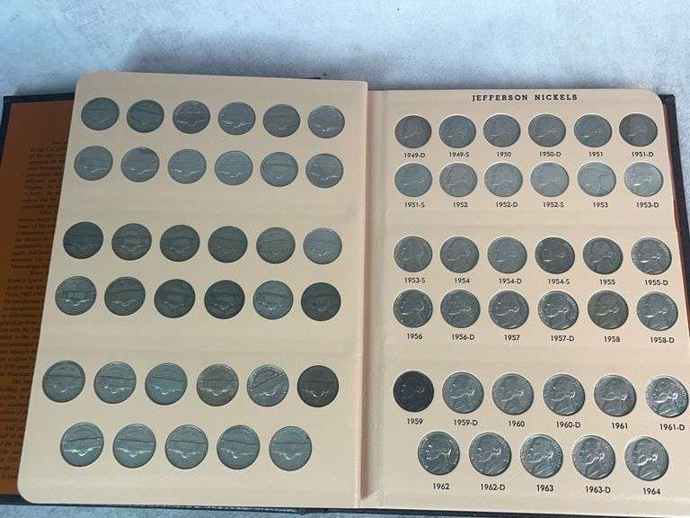 1938-2005 Jefferson Nickels Complete Book