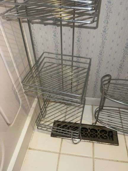 Metal Bathroom Storage Racks