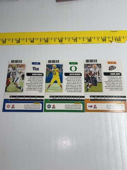Assortment of Football Trading Cards