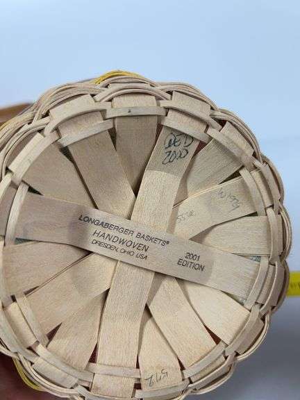 Longaberger Easter Basket, Century Basket, Bread Basket, Herb Basket