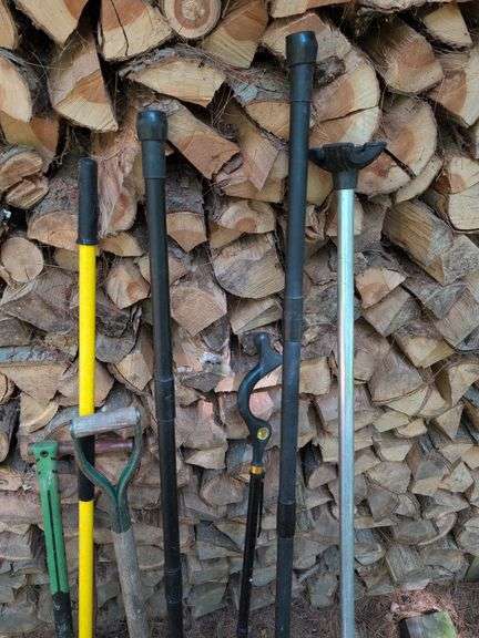 Pickaxe, pitchfork, rake, and other hand tools