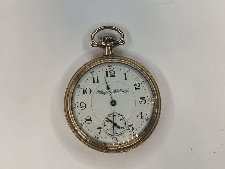 Hampden Watch Co. 21 Jewel Pocket Watch