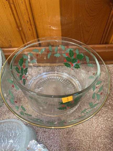 Assorted Clear Glassware