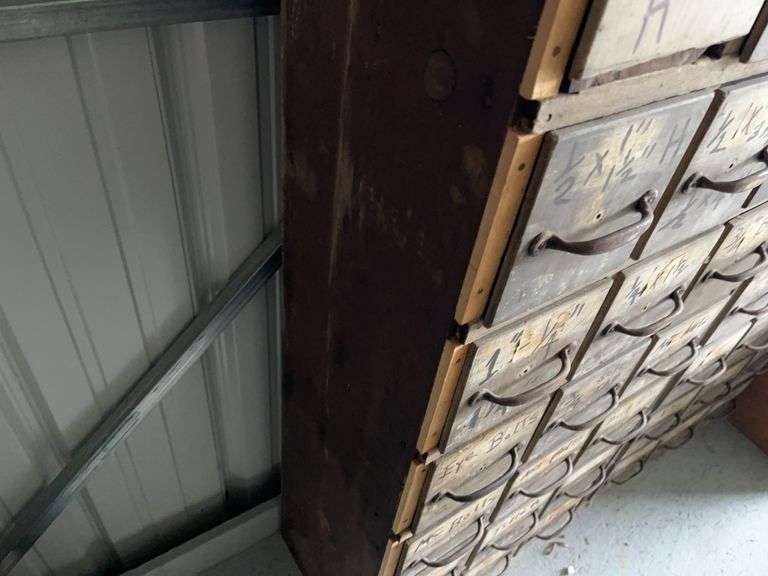 Wooden Storage Bin with Hardware
