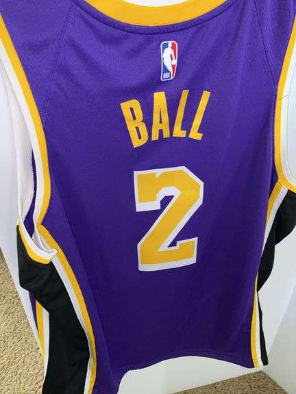 XL Lakers Lonzo Ball Jersey
