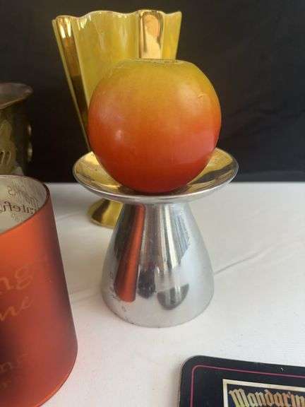 (2) Bombay Candle Holders, And other miscellaneous. Decor