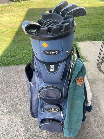 Bennington Golf Bag and Clubs