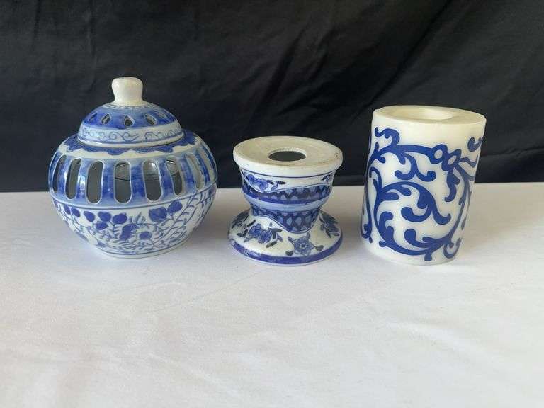 Cake Stand, Salad Dish, Envelope Dish, (2) Reed Diffuser