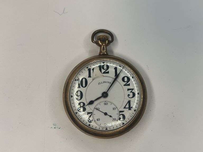 Illinois 17 Jewel Pocket Watch