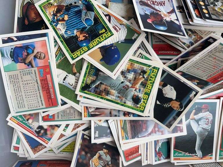 Assorted Baseball, Basketball and Football Cards