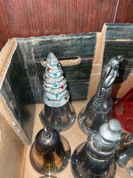 Assortment of Silver Plated Decorative Bells