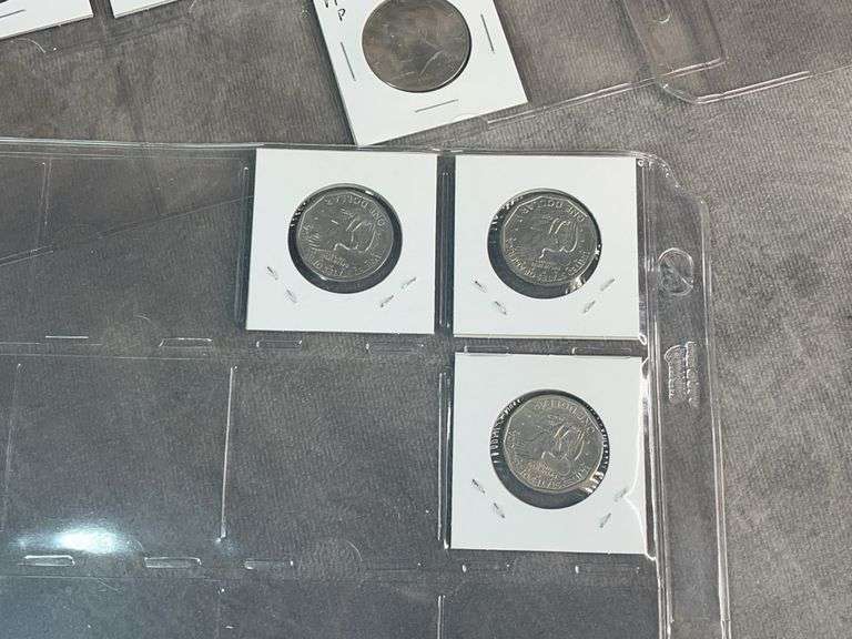 Susan B Anthony Dollars, Kennedy Halves, Washington Quarters, Buffalo Nickels ￼