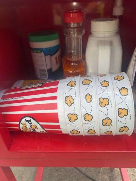 Old Fashioned Movie Time Popcorn Machine