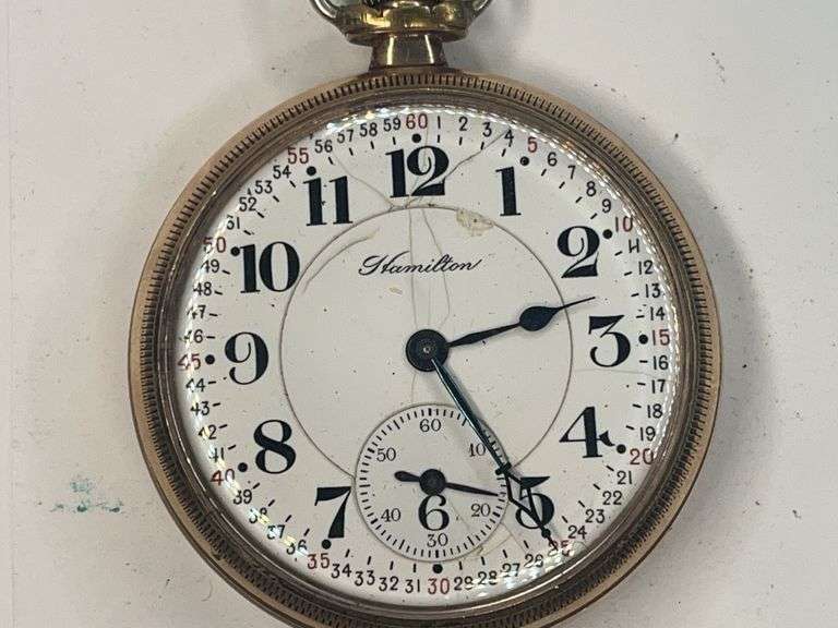 Hamilton 17 Jewel Pocket Watch